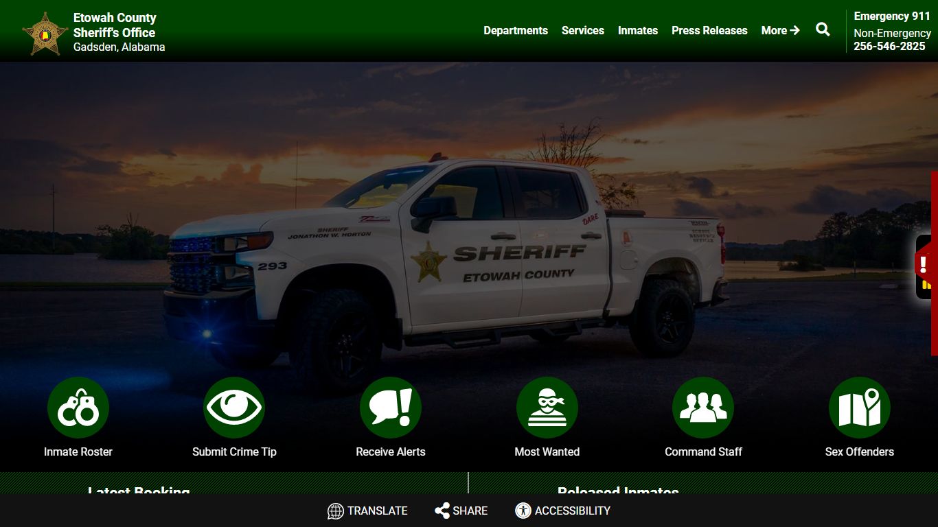 Inmate Roster (526) - Etowah County Sheriff